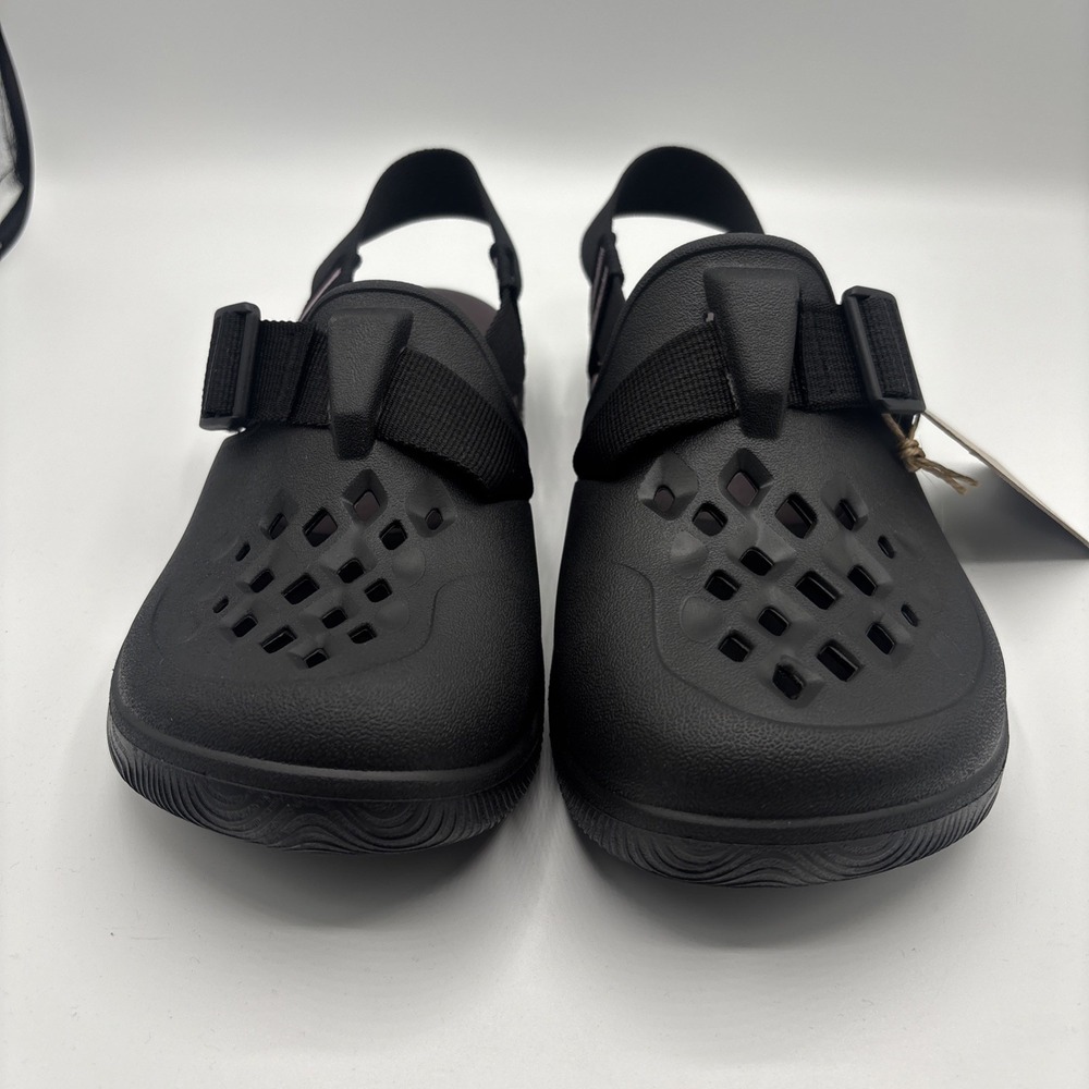 Chaco Chillos Clogs Black Women's Size 7 Slip-On Comfort Foam Sandals New - Picture 3 of 11